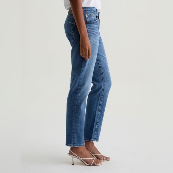 AG Denim blue Ex-Boyfriend AG-Ed™ Slouchy Slim ankle jeans - size 30 W 28 L NWOT - Picture 3 of 8